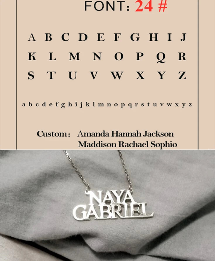 Custom Name Necklace – Personalized Golden Choker Stainless Steel Jewelry Gift for Women, Men
